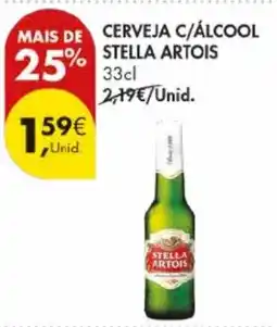 Pingo Doce Cerveja c/álcool stella artois promoção