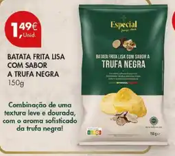 Pingo Doce Batata frita lisa com sabor a trufa negra promoção