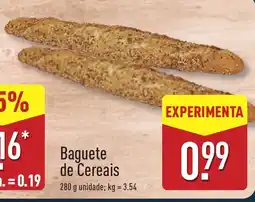 ALDI Baguete de Cereais promoção