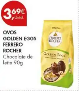 Pingo Doce Ovos golden eggs ferrero rocher chocolate de leite promoção