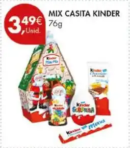 Pingo Doce Mix casita kinder promoção