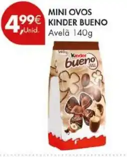 Pingo Doce Mini ovos kinder bueno promoção