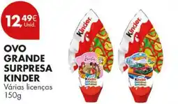 Pingo Doce Ovo grande surpresa kinder promoção