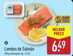 ALDI Lombos de Salmão promoção