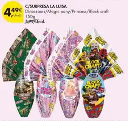 Pingo Doce C/surpresa la luisa promoção
