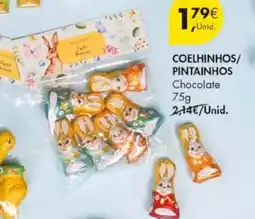 Pingo Doce Coelhinhos/ pintainhos chocolate promoção