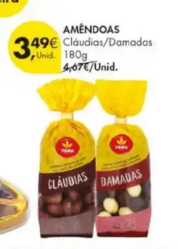 Pingo Doce Amendoas cláudias/damadas promoção
