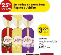 Pingo Doce Regina Leite/Branco/Lilás promoção