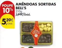 Pingo Doce Amêndoas sortidas bell's promoção