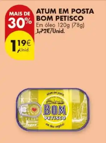 Pingo Doce Atum em posta bom petisco promoção