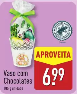 ALDI Vaso com Chocolates promoção