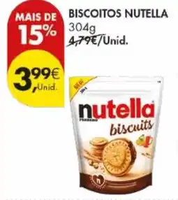 Pingo Doce Biscoitos nutella promoção
