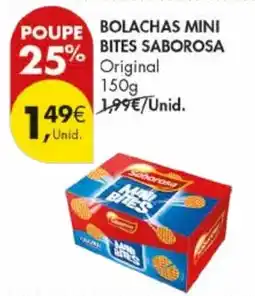 Pingo Doce Bolachas mini bites saborosa promoção