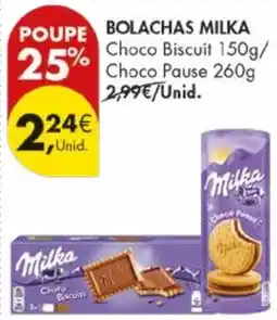 Pingo Doce Bolachas milka promoção