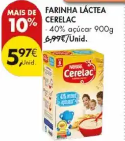 Pingo Doce Farinha láctea cerelac promoção