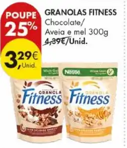 Pingo Doce Granolas fitness promoção