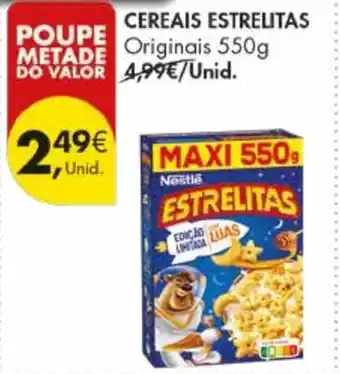 Pingo Doce Cereais estrelitas promoção