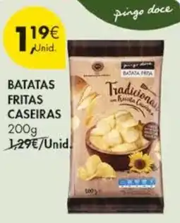 Pingo Doce Batatas fritas caseiras promoção