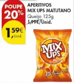 Pingo Doce Aperitivos mix ups matutano promoção