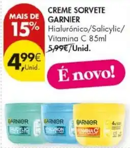 Pingo Doce Creme sorvete garnier promoção