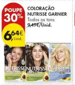 Pingo Doce Coloração nutrisse garnier promoção