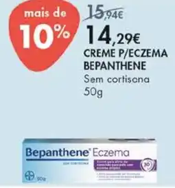 Pingo Doce Creme p/eczema bepanthene sem cortisona promoção