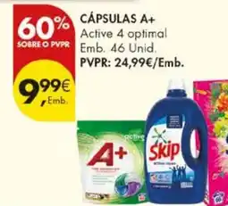 Pingo Doce Cápsulas A+ promoção
