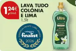 Pingo Doce Lava tudo colonia e lima promoção