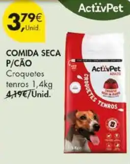 Pingo Doce Comida seca p/cão activpet promoção