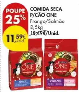 Pingo Doce Comida seca p/cão one promoção