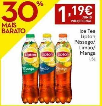 Amanhecer Chá gelado lipton promoção