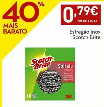 Esfregão scotch-brite