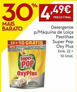 Detergente super pop