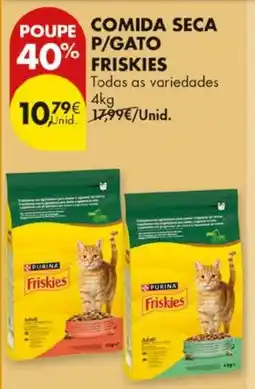 Pingo Doce Comida seca p/gato friskies promoção