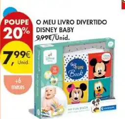 Pingo Doce O meu livro divertido disney baby promoção
