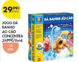 Pingo Doce Jogo dá banho ao cão concentra promoção