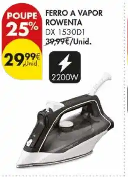Pingo Doce Ferro a vapor promoção