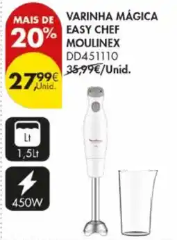 Pingo Doce Varinha mágica easy chef moulinex promoção