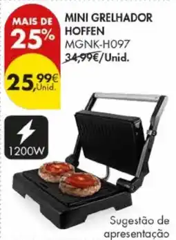 Pingo Doce Mini grelhador hoffen promoção