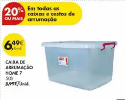 Pingo Doce Caixa de arrumação home 7 promoção