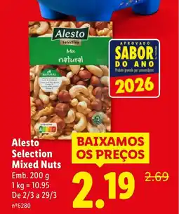 Lidl Alesto Selection Mixed Nuts promoção