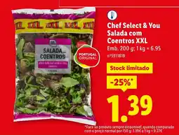 Lidl Chef Select & You Salada com Coentros XXL promoção