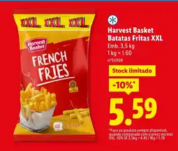Lidl Harvest Basket Batatas Fritas XXL promoção