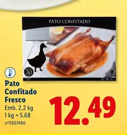 Lidl Pato Confitado Fresco promoção