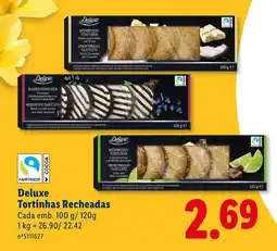 Lidl Deluxe Tortinhas Recheadas promoção
