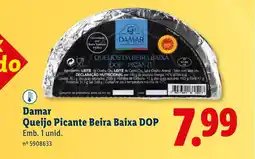 Lidl Damar Queijo Picante Beira Baixa DOP promoção