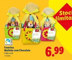 Lidl Favorina Malinha com Chocolate promoção