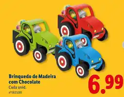 Lidl Brinquedo de Madeira com Chocolate promoção