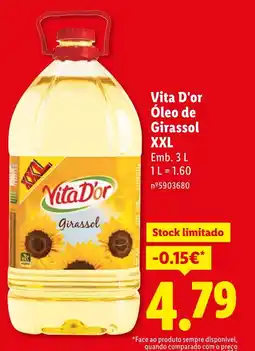 Lidl Vita D'or Óleo de Girassol XXL promoção