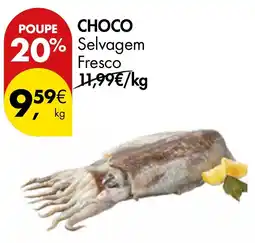 Pingo Doce Choco Selvagem Fresco promoção